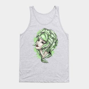 Elf Naughty Weird Portrait Tank Top